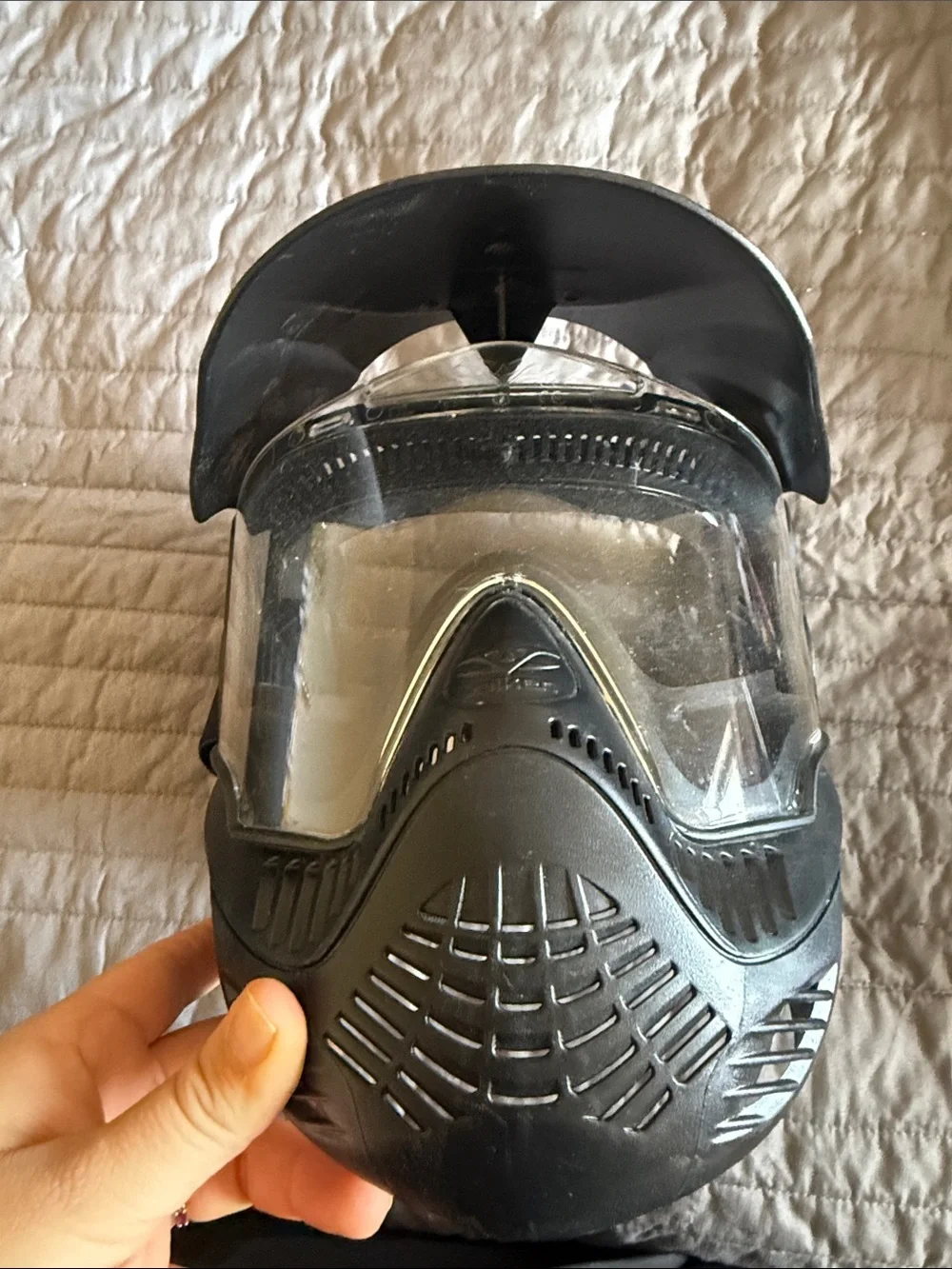 Black Paintball/VR Mask - Black